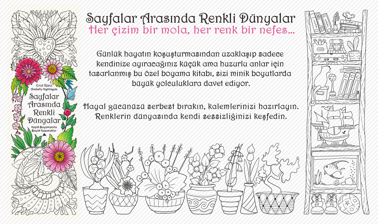 Sayfalar Arasında Renkli Dünyalar